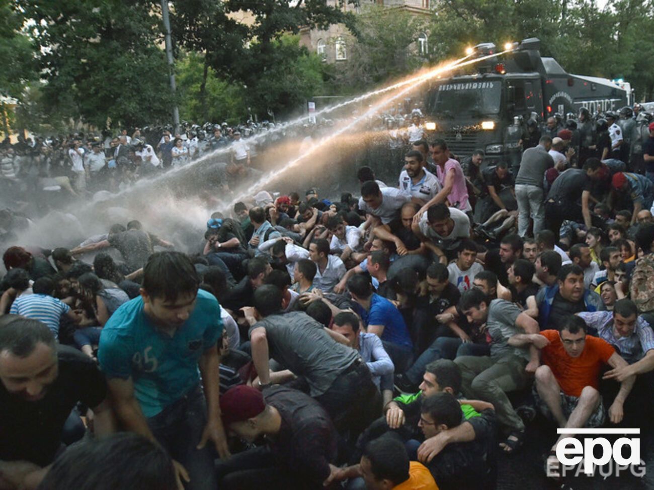 Сегодня полиция собирается "восстановить порядок" на проспекте&nbsp;Баграмяна