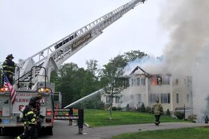 Жильцы дома не пострадали