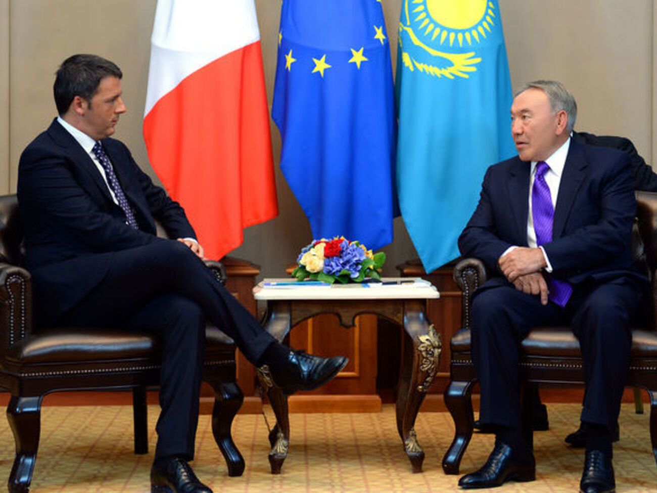 По мнению Маттео Ренци, эпизод в лифте помог сближению Италии и Казахстана