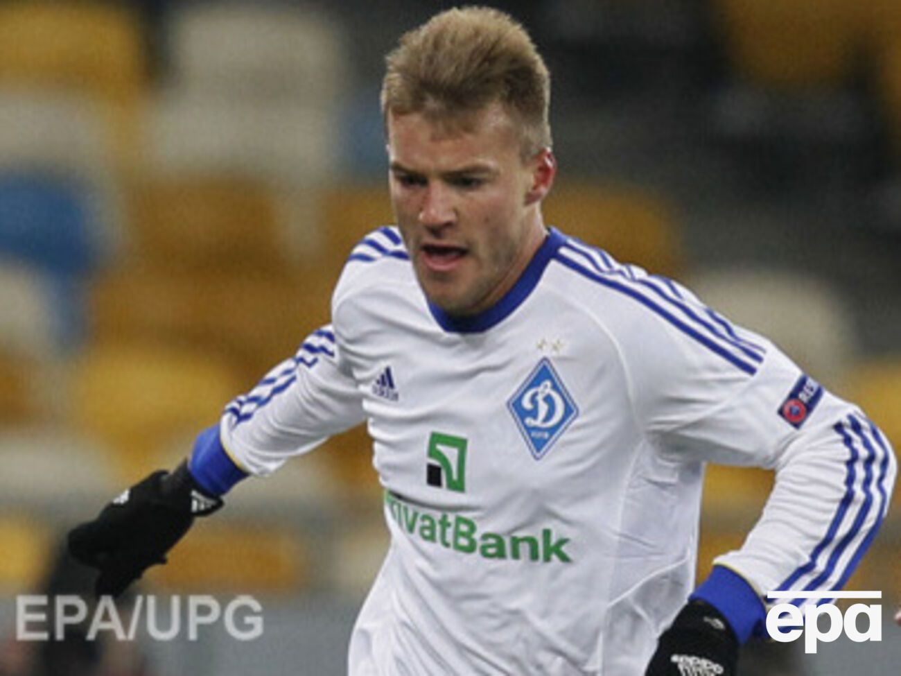 Полузащитник киевского "Динамо" Андрей Ярмоленко