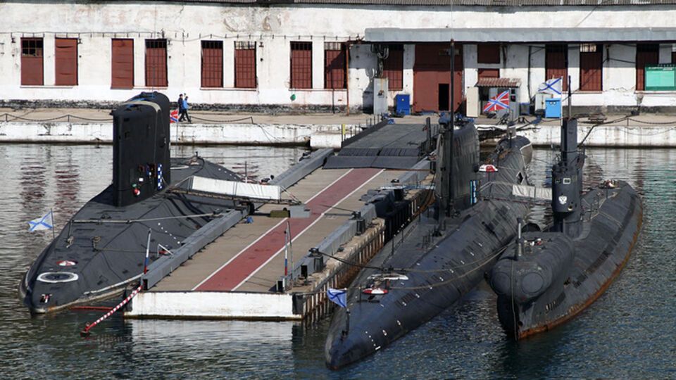 Украинские базы подлодок остались в аннексированном Россией Крыме
