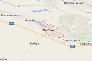 Боевики обстреливают Марьинку