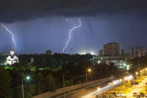 В Киеве завтра ожидается гроза