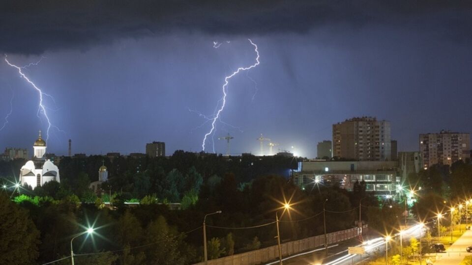 В Киеве завтра ожидается гроза