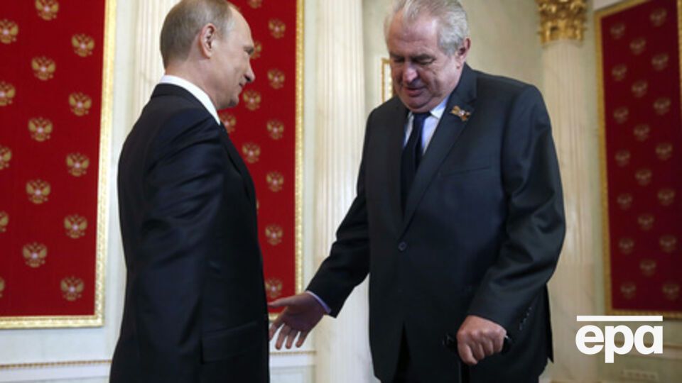 Другу Путина Земану в Чехии хотят урезать полномочия