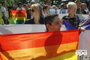 ЛГБТ-сообществу лишь раз, в 2013 году, удалось провести в Киеве акцию в защиту своих прав