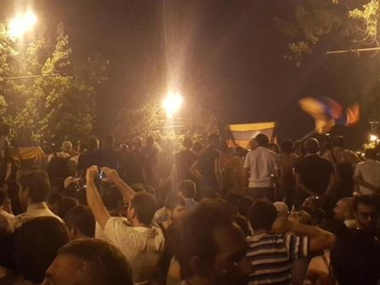 Полиция пообещала не мешать демонстрантам, если те не будут нарушать порядок