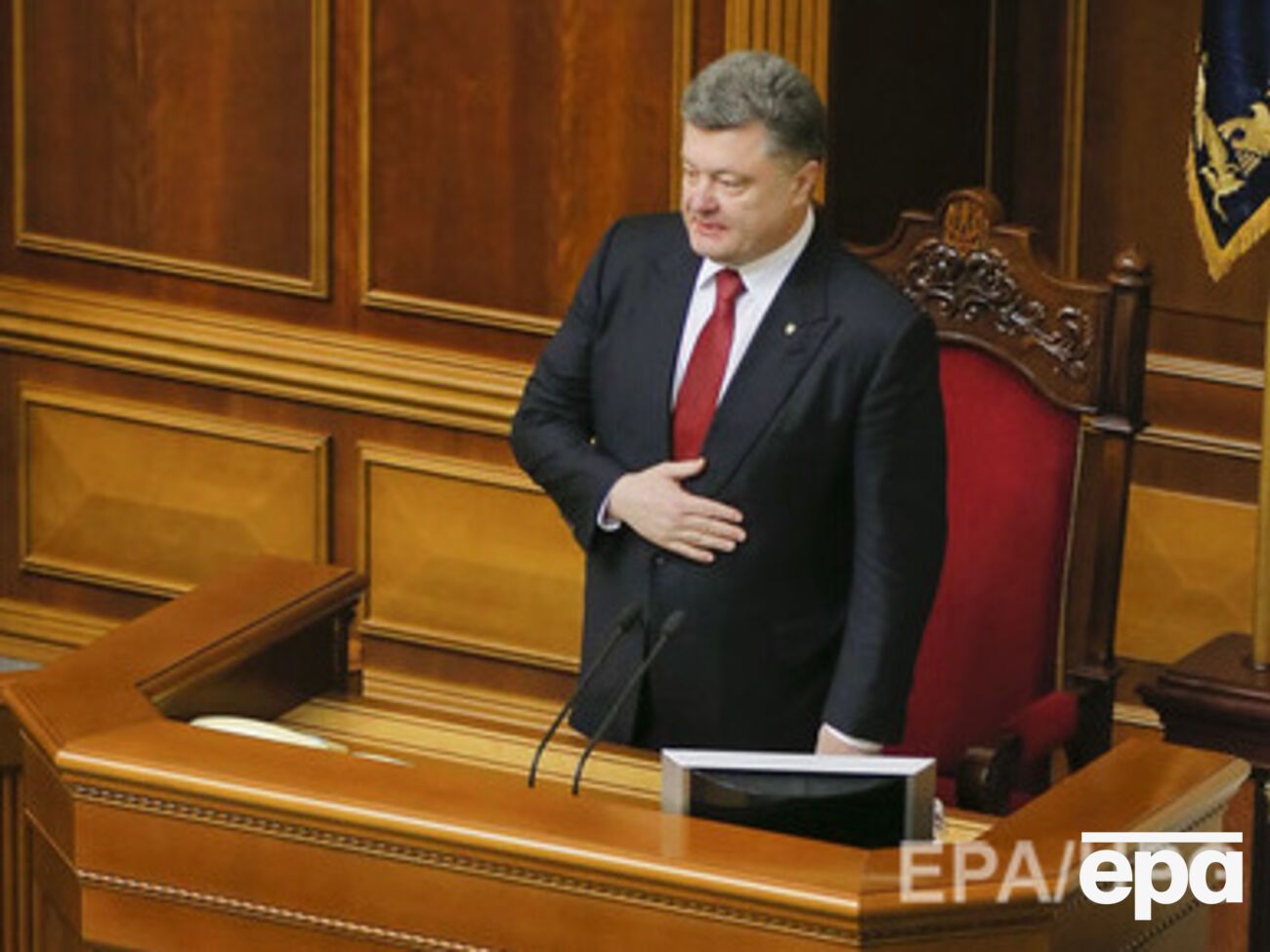 Президент выступит в Раде