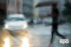 В Киеве вероятны дожди и грозы с градом