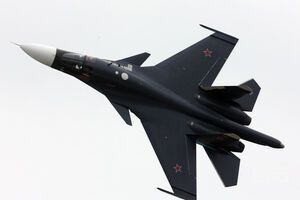 Су-34 перевернулся во время посадки