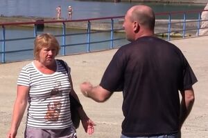 Жительницу Москвы прогоняют с "лечебного" пляжа