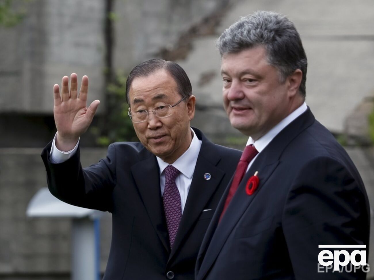 Порошенко и Пан Ги Мун договорились изучить ситуацию в Украине