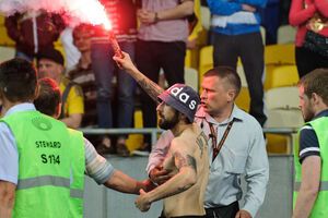 Фанаты нанесли существенный урон НСК "Олимпийский"