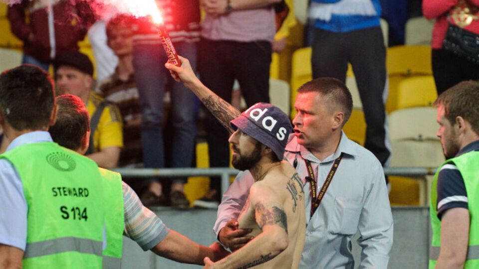 Фанаты нанесли существенный урон НСК "Олимпийский"