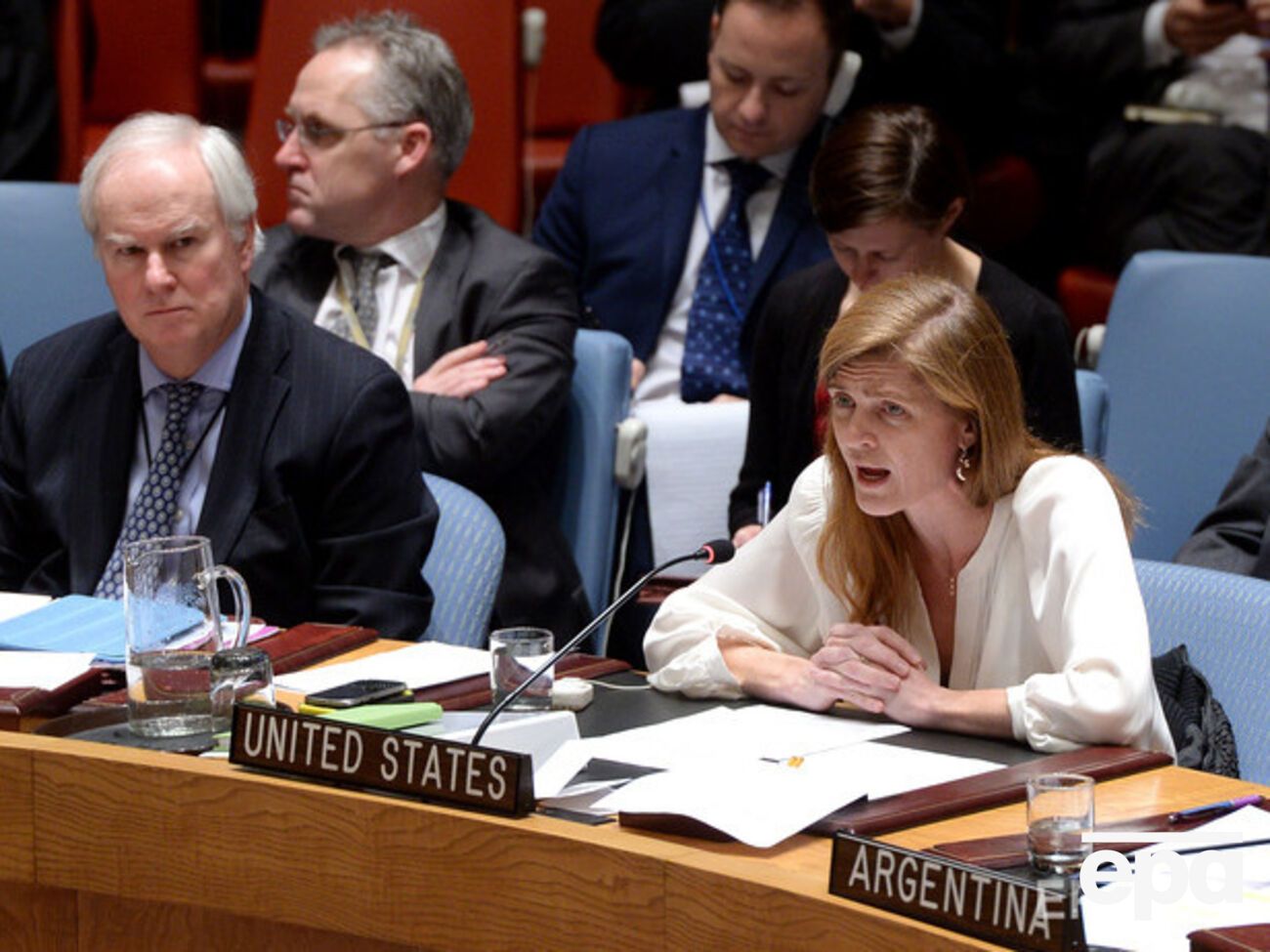 Саманта Пауэр прокомментировала наступление боевиков на Марьинку