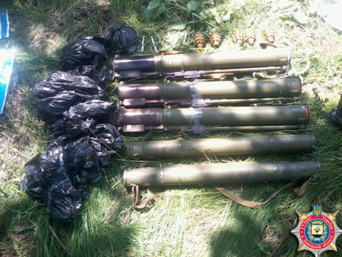 Неизвестные решили спрятать в лесу боеприпасы