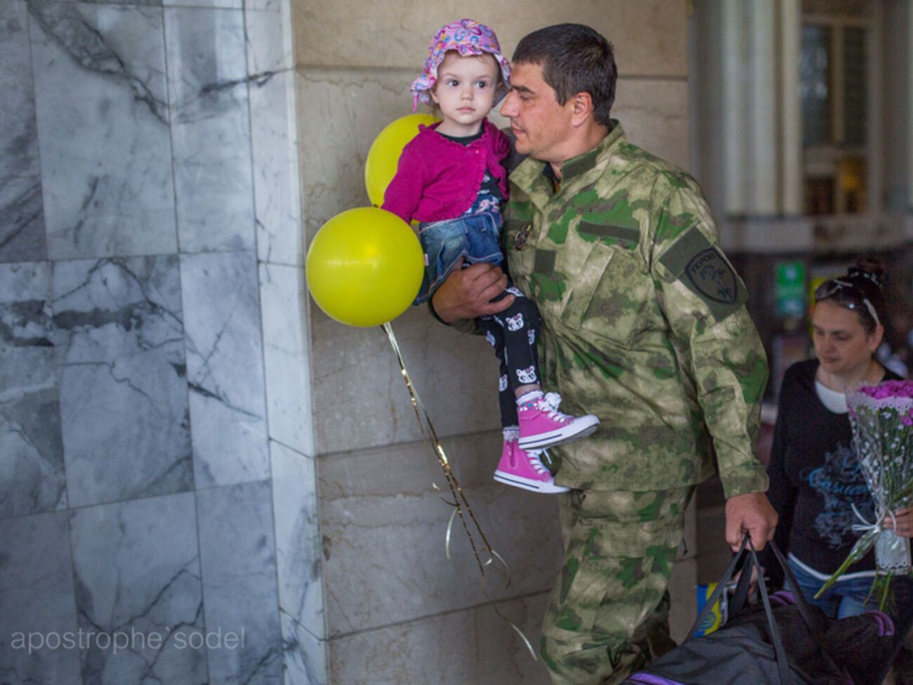 Бойцы 25 батальона "Киевская Русь" прибыли в Киев на ротацию. Фоторепортаж
