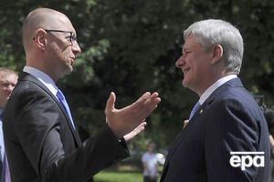 Яценюк – Харперу: Канада является одним из сильнейших союзников Украины