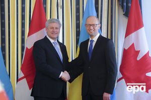 Яценюк: Сейчас мы в очень хорошей стадии переговоров с Канадой