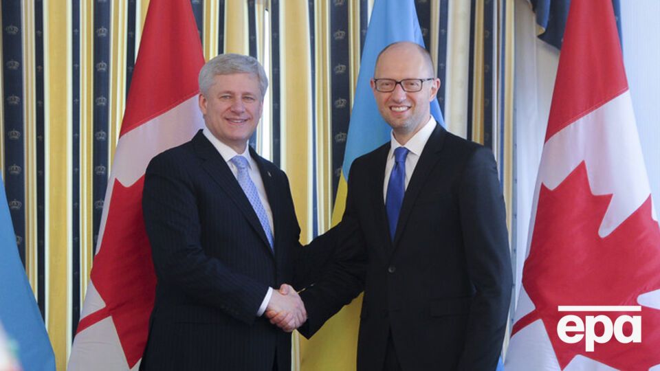 Яценюк: Сейчас мы в очень хорошей стадии переговоров с Канадой