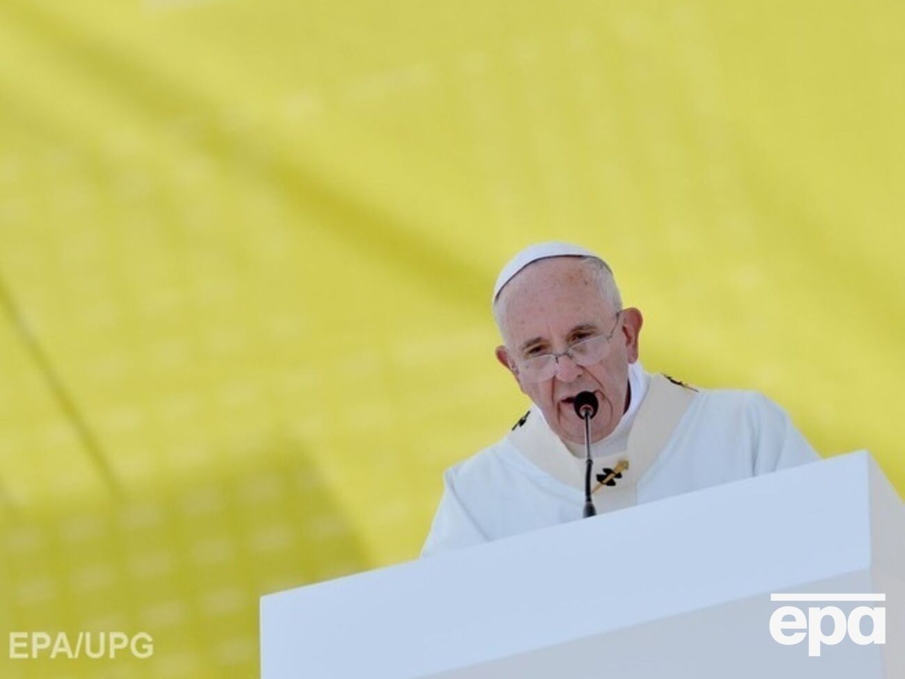 Папа Римский ощущает "атмосферу войны"