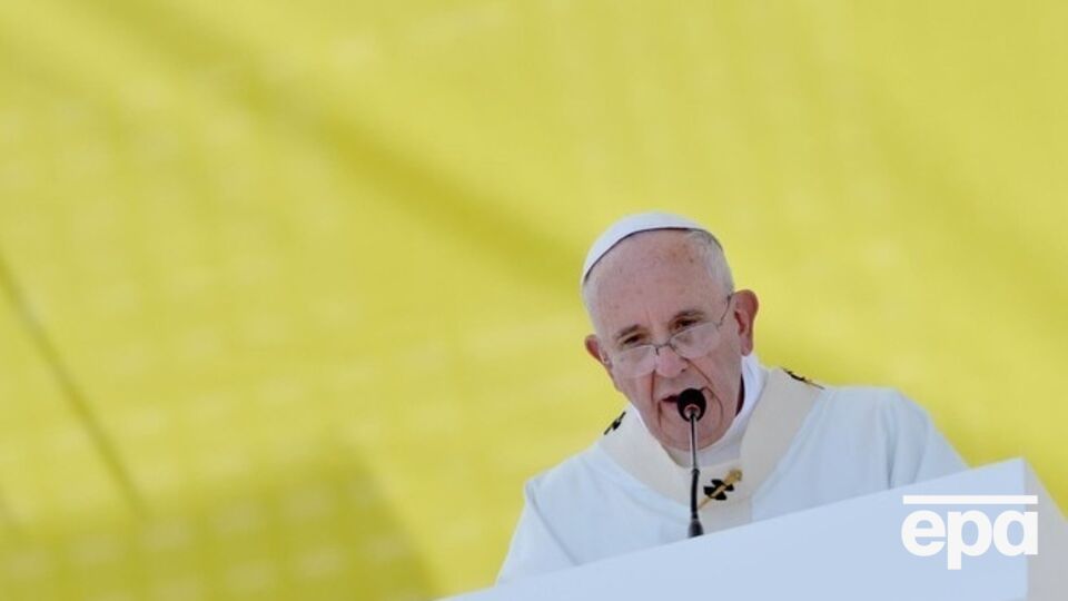 Папа Римский ощущает "атмосферу войны"