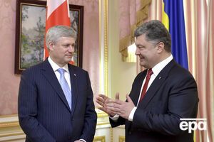 Порошенко и Харпер обсудили военно-техническое сотрудничество Украины и Канады