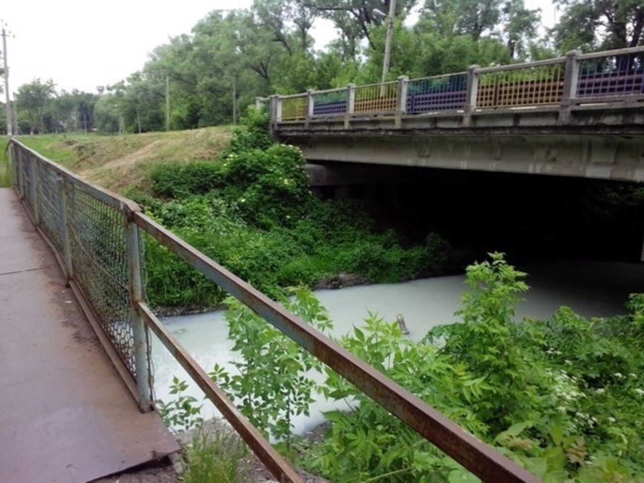Жители села Малая Рогань жалуются на неприятный запах