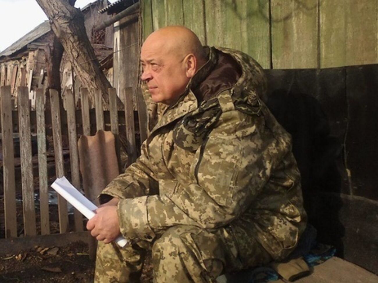Москаль: В Станице Луганской в течение ночи велись перестрелки из автоматического оружия