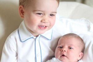 Принц Джордж и принцесса Шарлотта