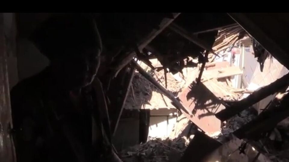 Десятки домов в Марьинке разрушены