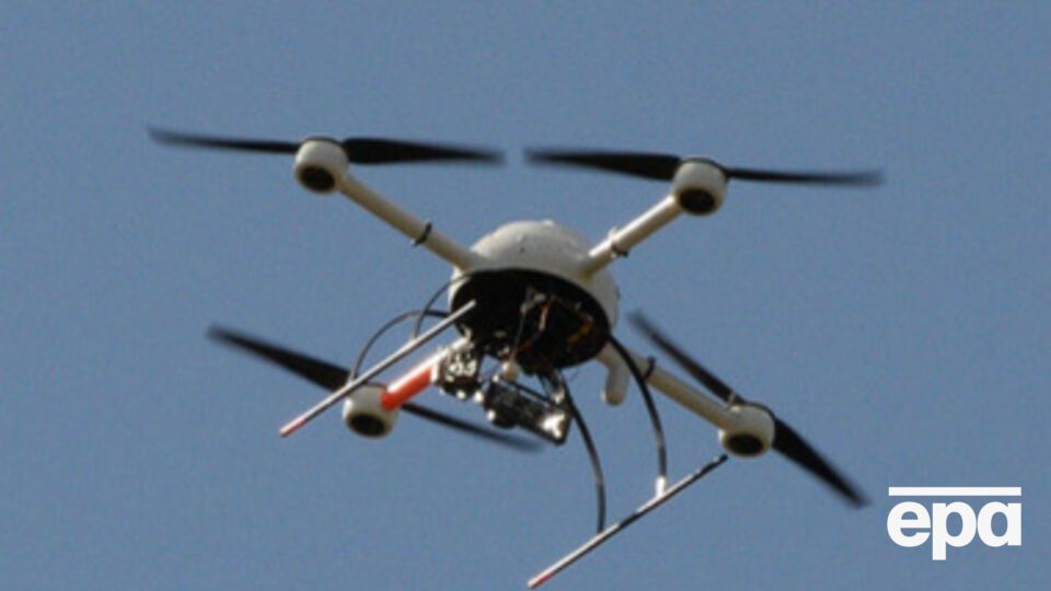 Пресс-центр АТО: Украинские военные сбили вражеский беспилотник в небе над селом Валерьяновка Донецкой области