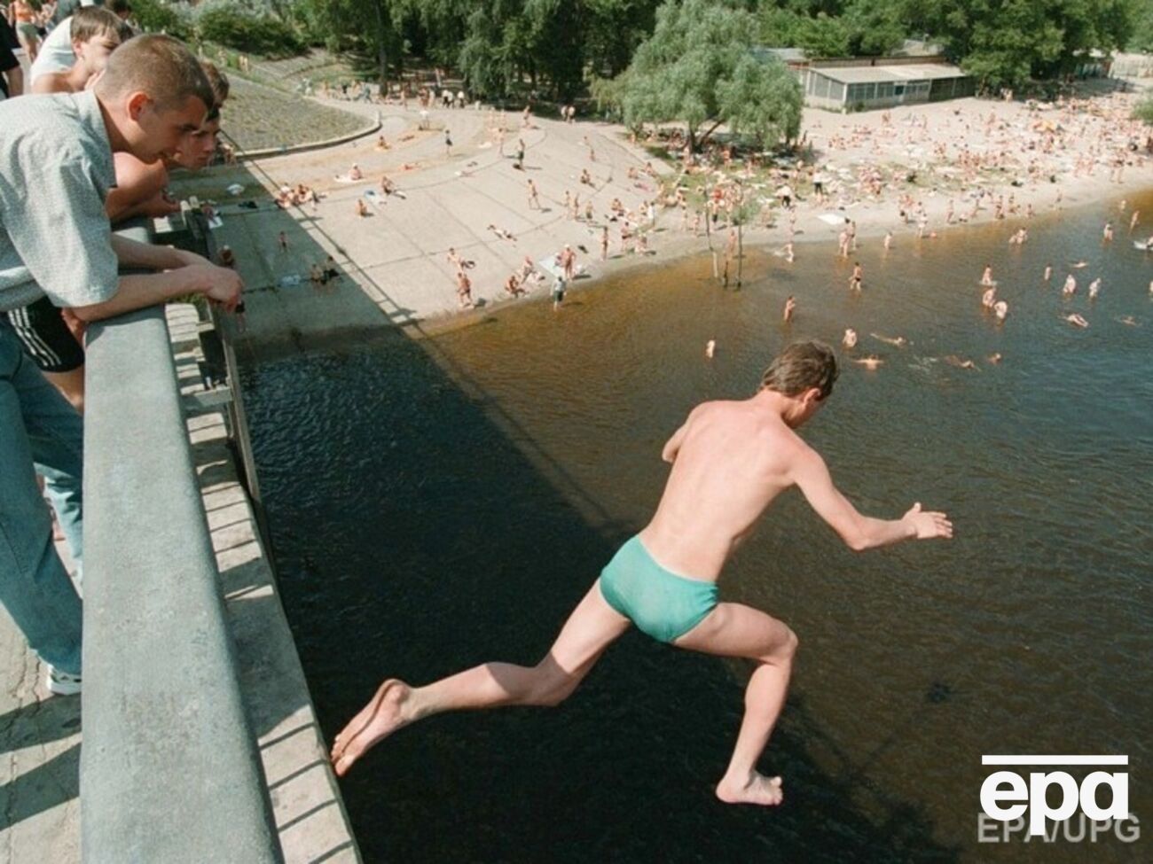 В Киеве сегодня жара