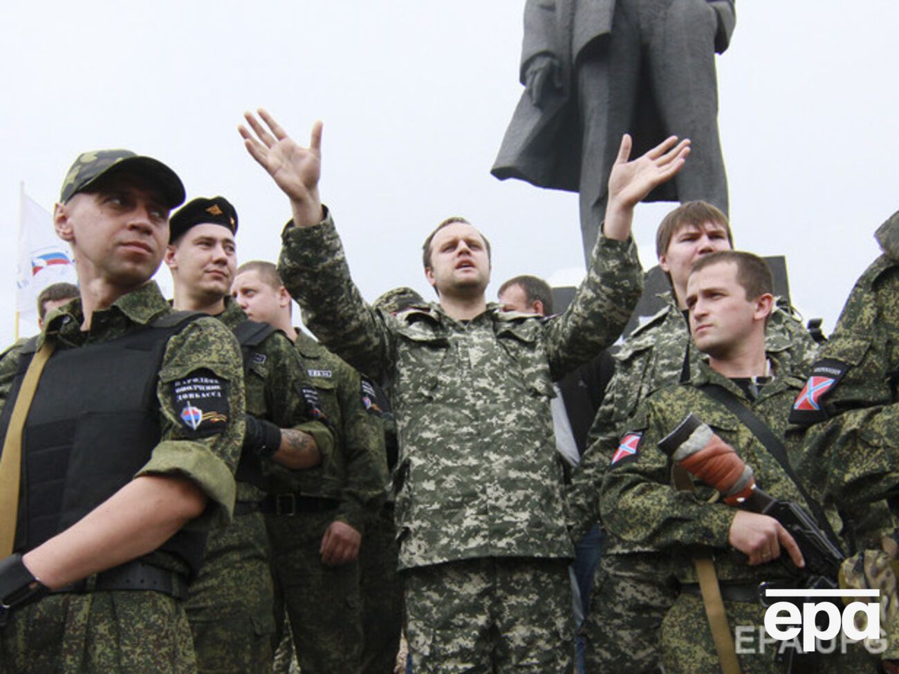 Губарева задержали в центре Донецка