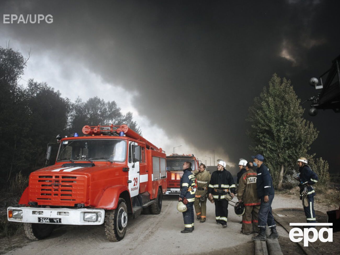 По факту гибели людей во время пожара милиция открыла уголовное производство