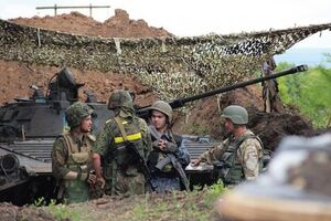 29-й блокпост на автодороге Бахмутка, где минувшей ночью произошла перестрелка