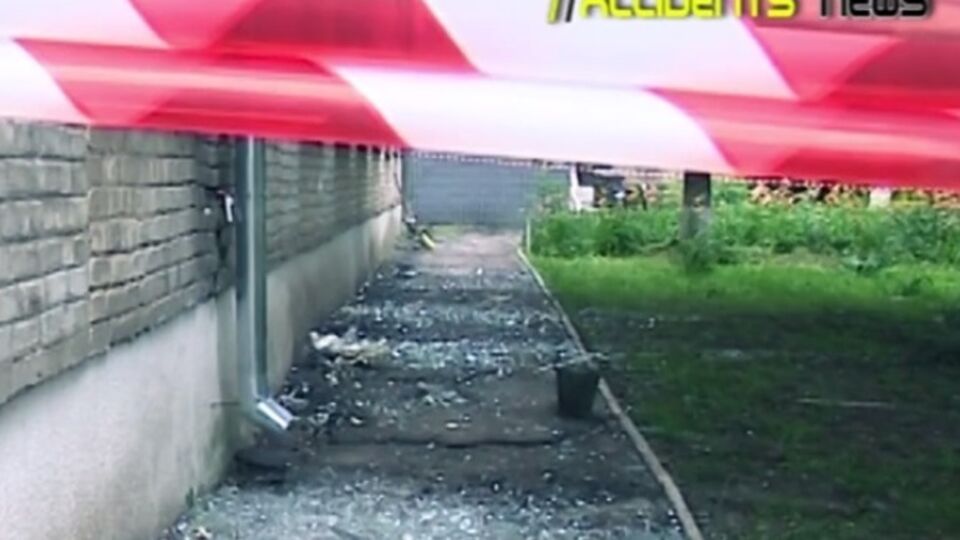 Последствия взрыва в Харькове