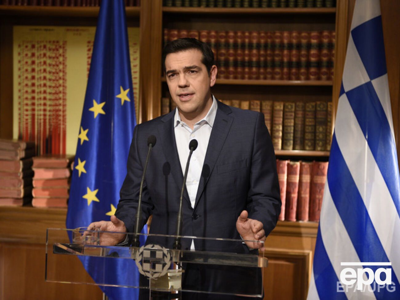 Алексис Ципрас выступил со специальным обращением к народу