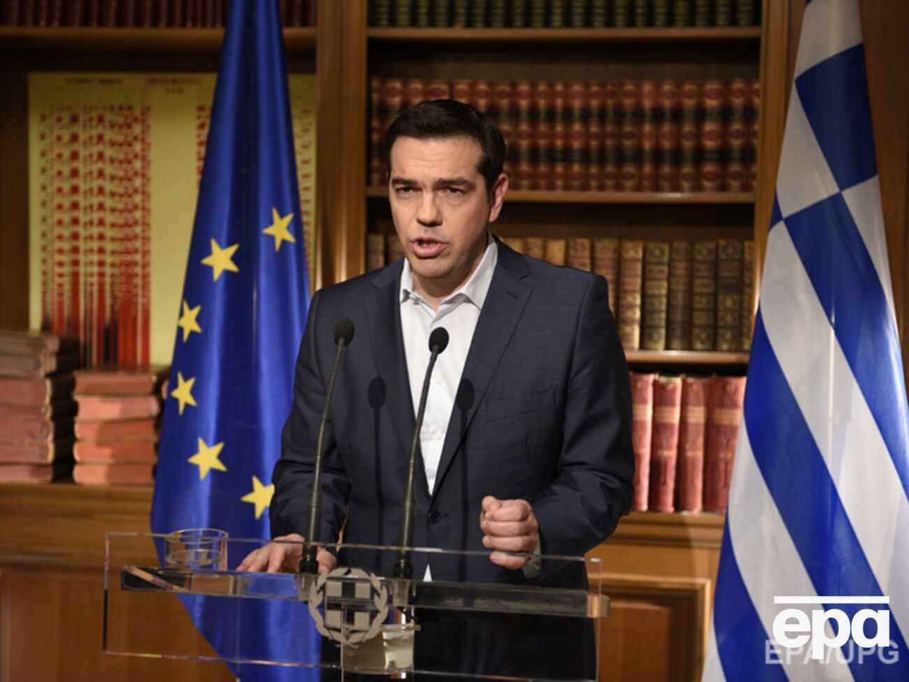 Алексис Ципрас выступил со специальным обращением к народу