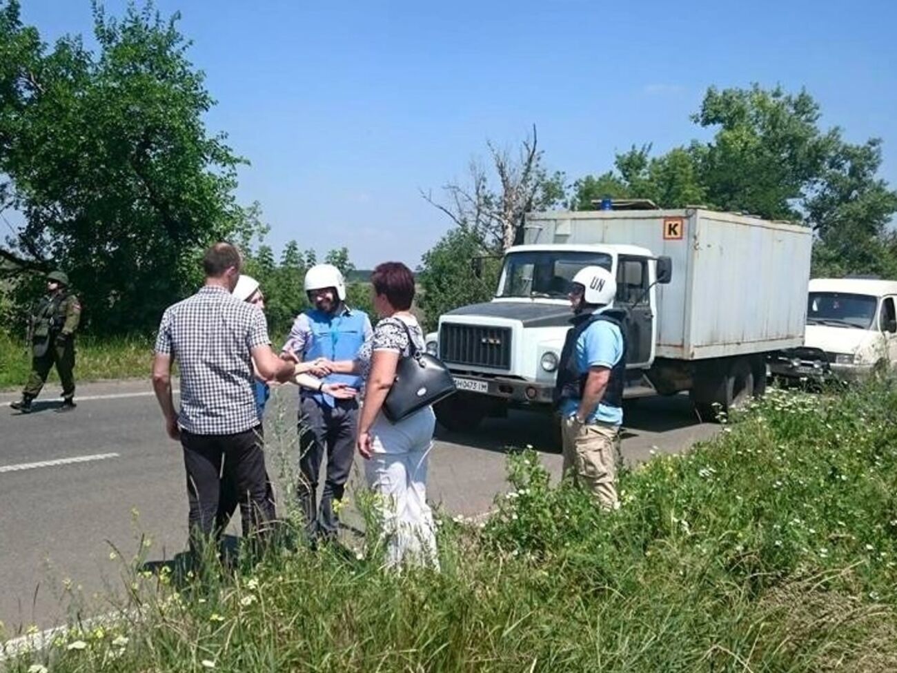 Передача происходила в "серой зоне"