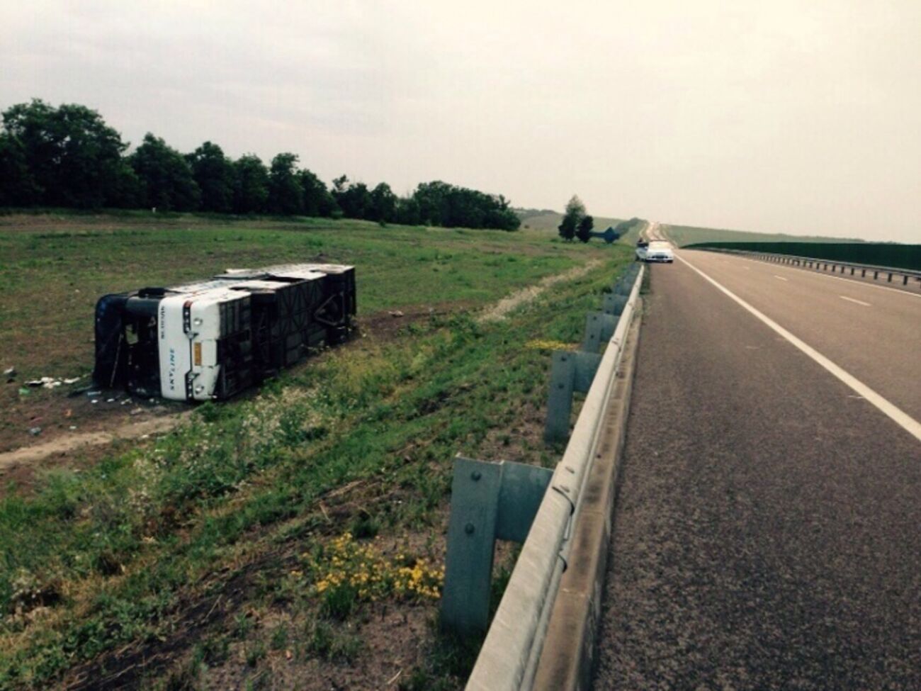 Авария произошла около 2 часов ночи в Ростовской области