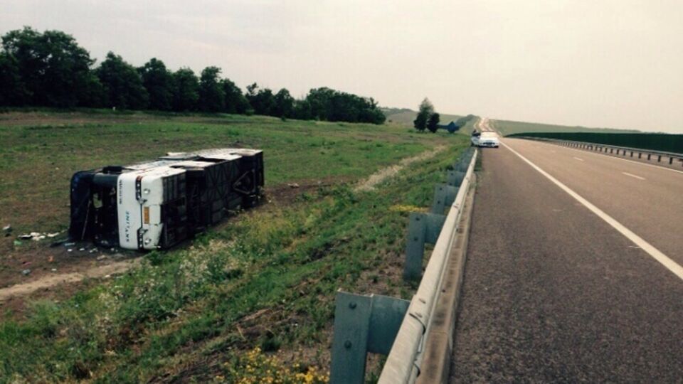 Авария произошла около 2 часов ночи в Ростовской области