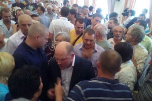 Каплин подрался с мэром Полтавы