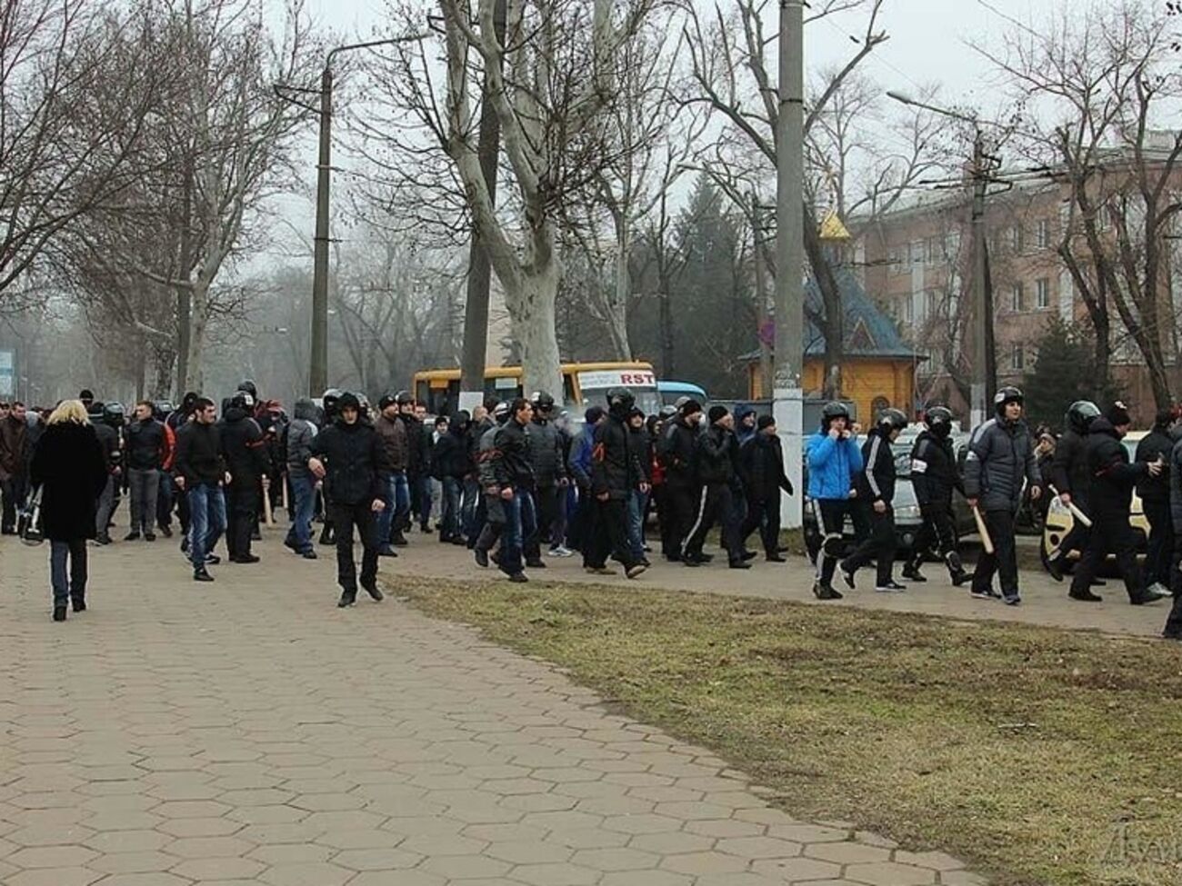 Титушками руководили сотрудники МВД