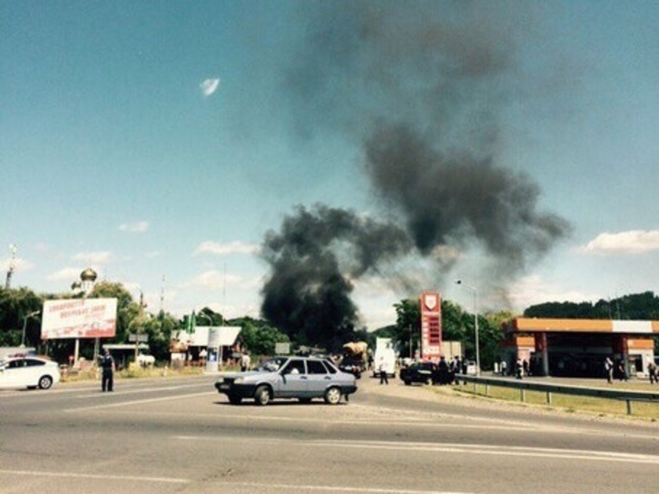 Прокуратура: Милицию обстреляли из гранатометов РПГ 7, автоматов Калашникова, пулеметов ДШК и другого огнестрельного оружия