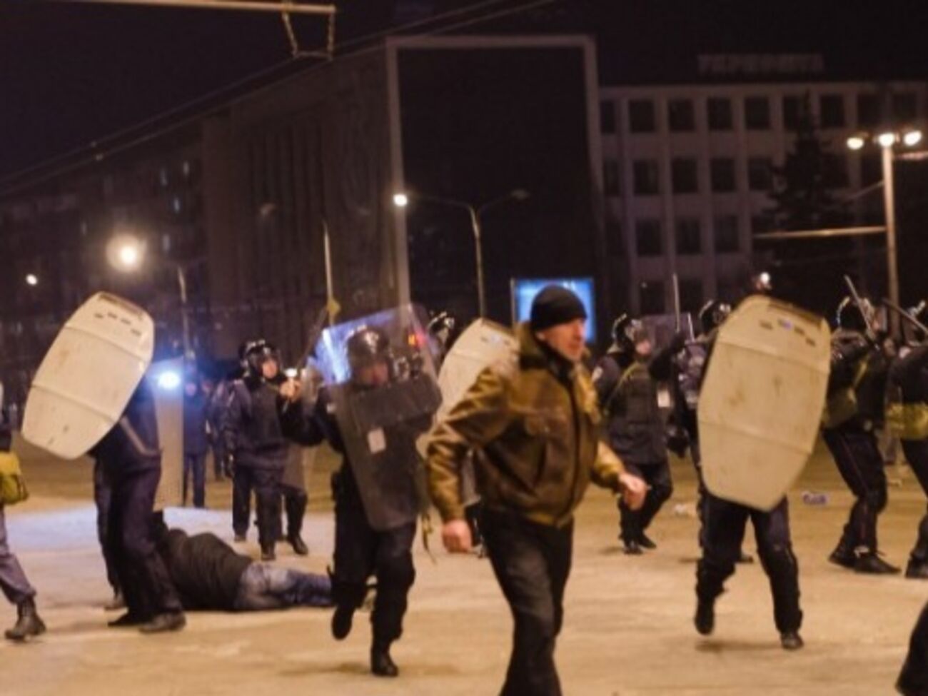 Осужденный Виктор Межейко отрицает свое участие в разгоне Евромайдана в Запорожье
