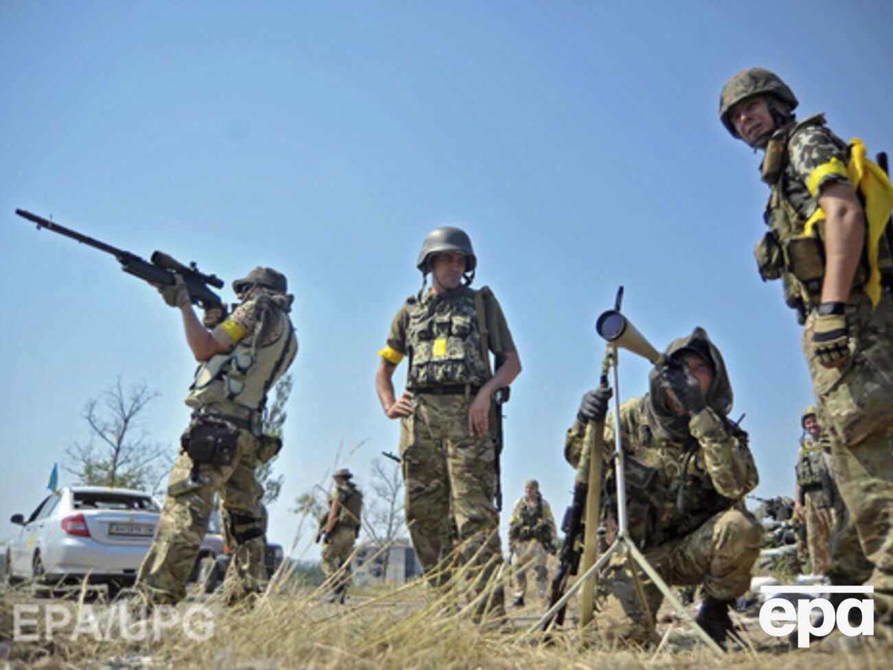 Пресс-центр АТО:&nbsp;Украинские воины надежно удерживают оборонительные рубежи