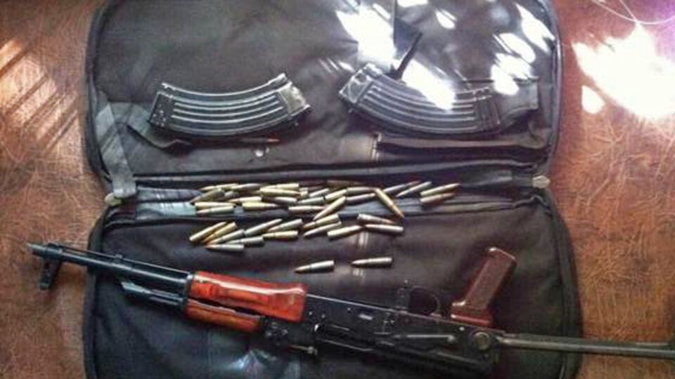 В Одесской области СБУ изъяла оружие и боеприпасы