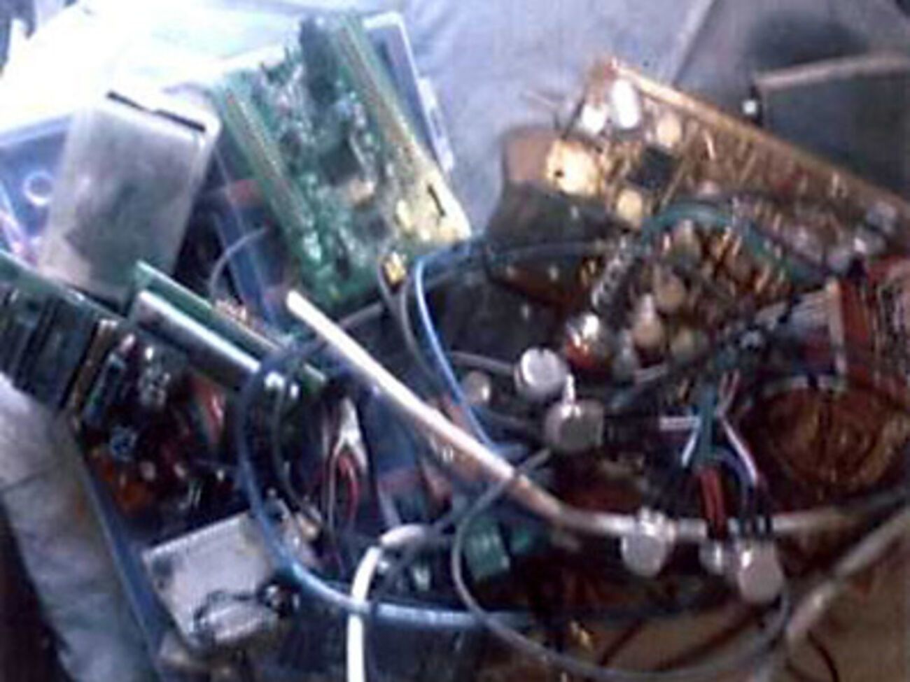 У задержанного изъяты детали для изготовления новых самодельных взрывных устройств