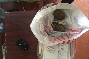 Во время обыска у злоумышленника обнаружили гранаты
